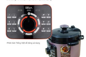 Nồi áp suất điện đa năng SEKA SK5858 dung tích 6L-1000W