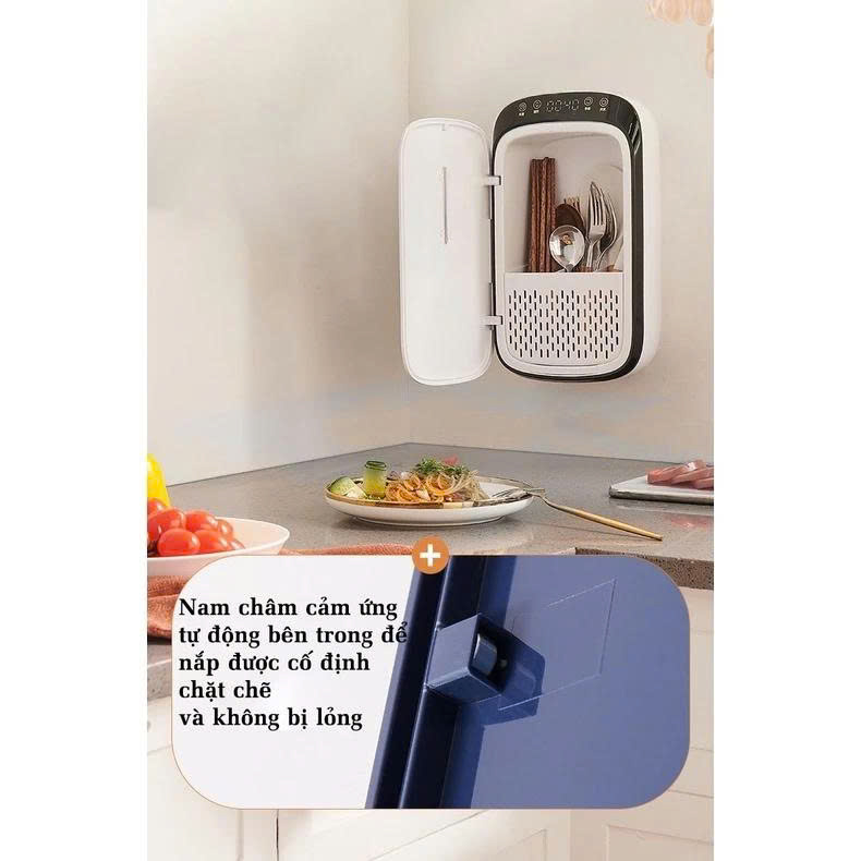 Máy Sấy Khử Khuẩn ECOCO Tiệt Trùng Thìa Đũa Nhà Bếp E2237-2