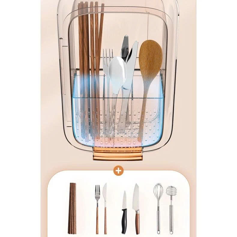 Máy Sấy Khử Khuẩn ECOCO Tiệt Trùng Thìa Đũa Nhà Bếp E2237-3