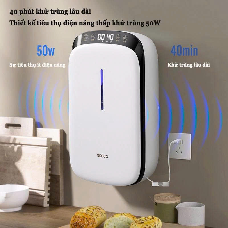 Máy Sấy Khử Khuẩn ECOCO Tiệt Trùng Thìa Đũa Nhà Bếp E2237-5