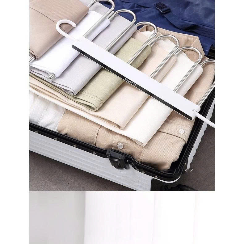 Móc Treo Khăn, Móc Treo Quần Áo Thông Minh ECOCO E2020-4